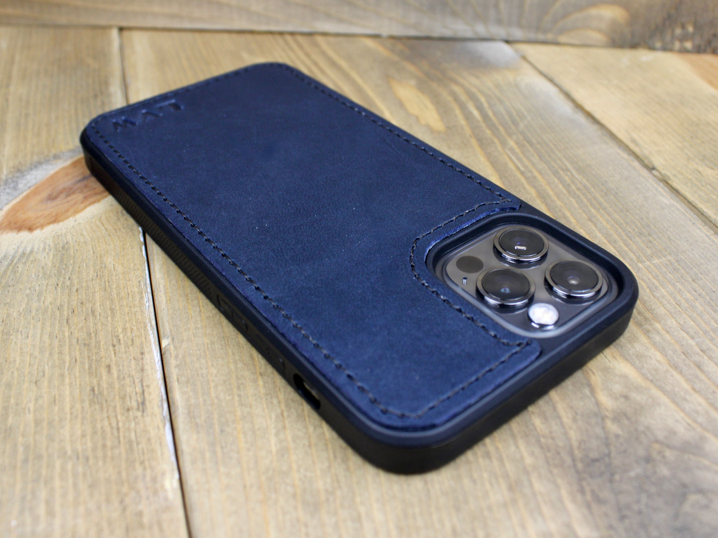 Navy Blue Leather iPhone case. Handmade leather iPhone case for men or women. iPhone 7, iPhone 8, iPhone SE, iPhone 11, iPhone 11 Pro, iPhone 11 Pro max, iPhone 12, iPhone 12 Pro, iPhone 12 Pro max, iPhone 13, iPhone 13 pro, iPhone 13 pro max leather case.