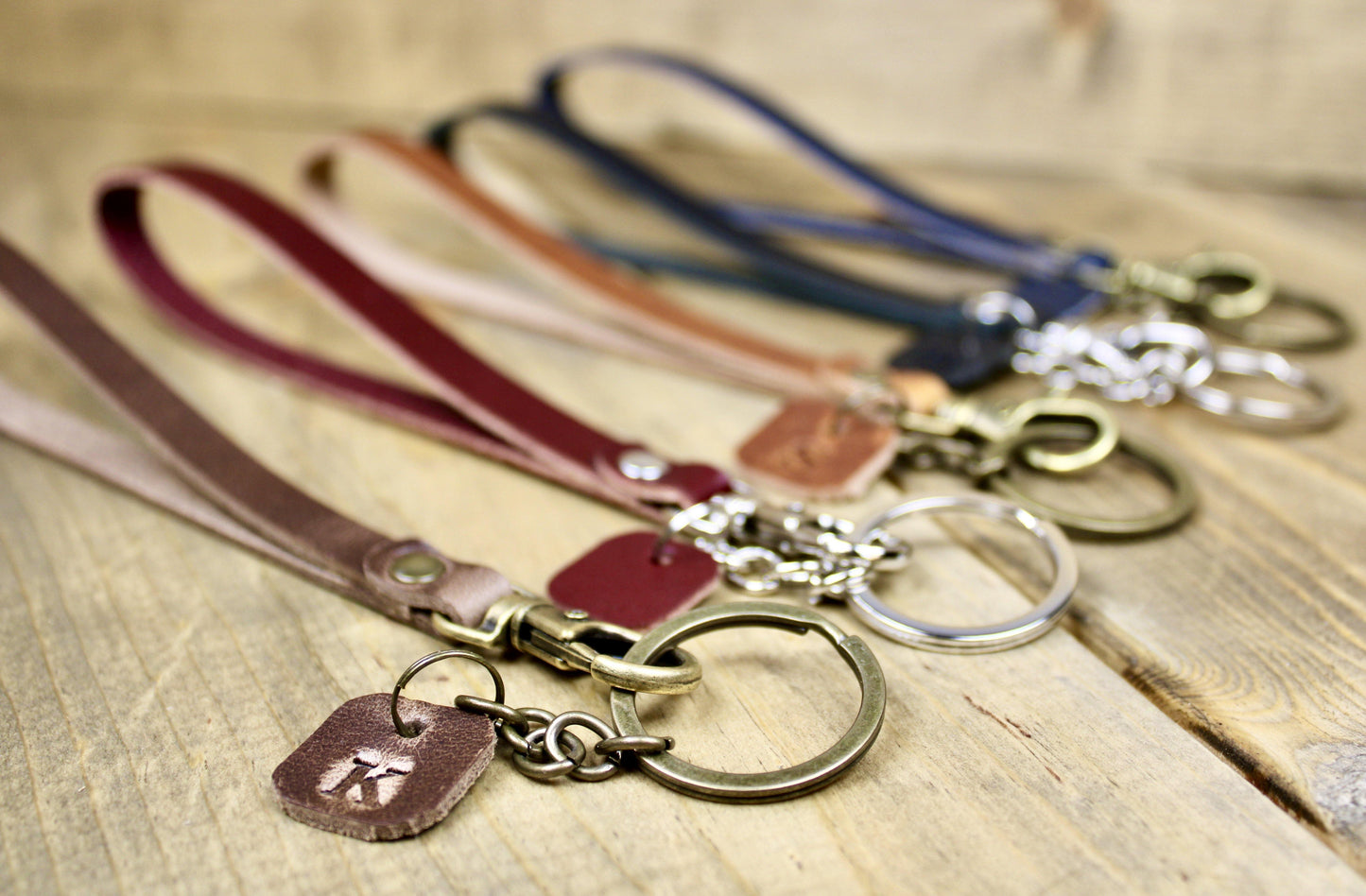 Leather Wristlet - Designs By Harubin