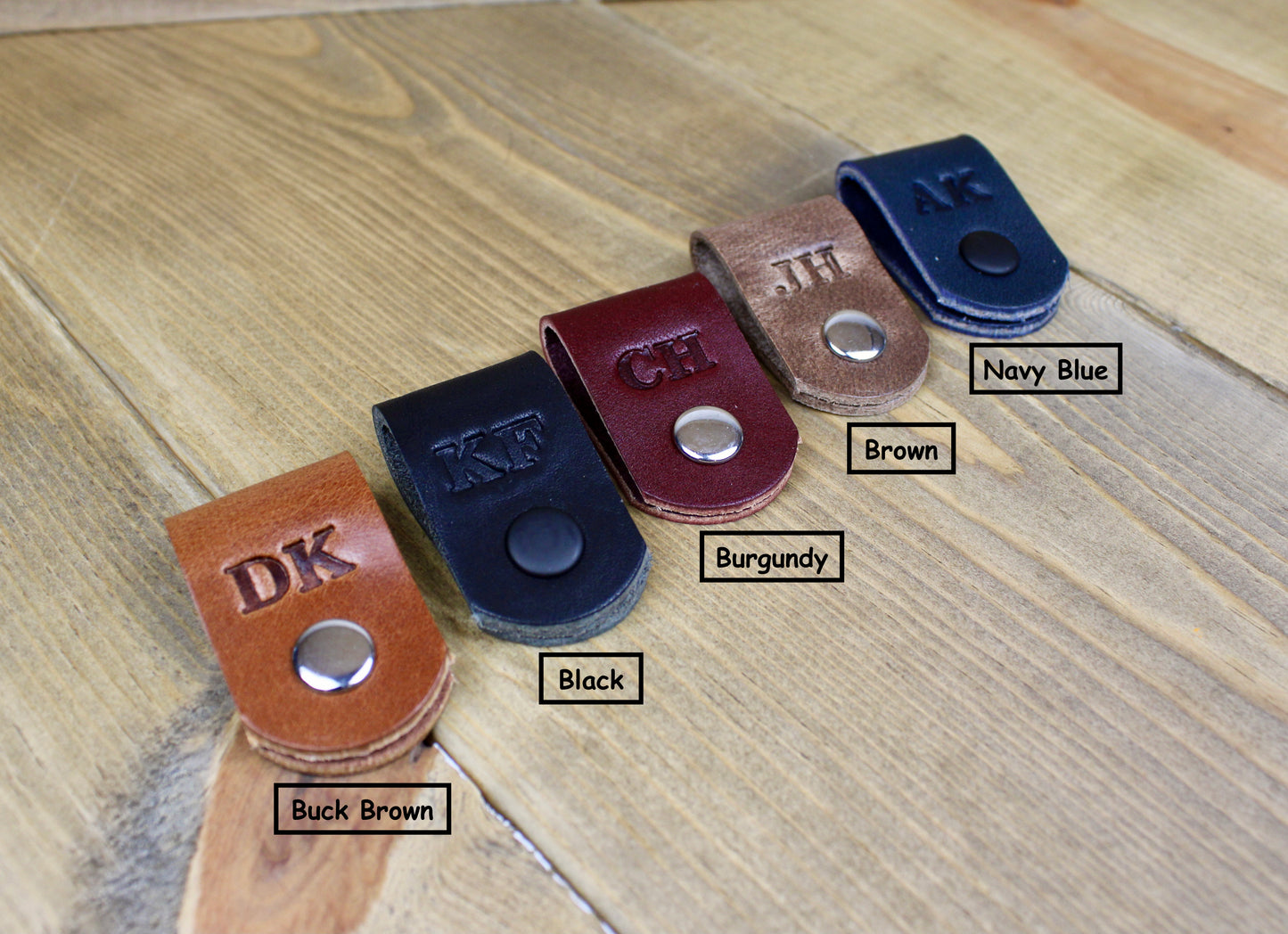 Leather Cord Organizers. Leather Accessories. 3rd anniversary leather gift for men or women. Leather cord tacos. Leather cord wraps. Personalized leather cord wraps. handmade leather cord organization. Leather gift for husband, leather gift for coworkers.
