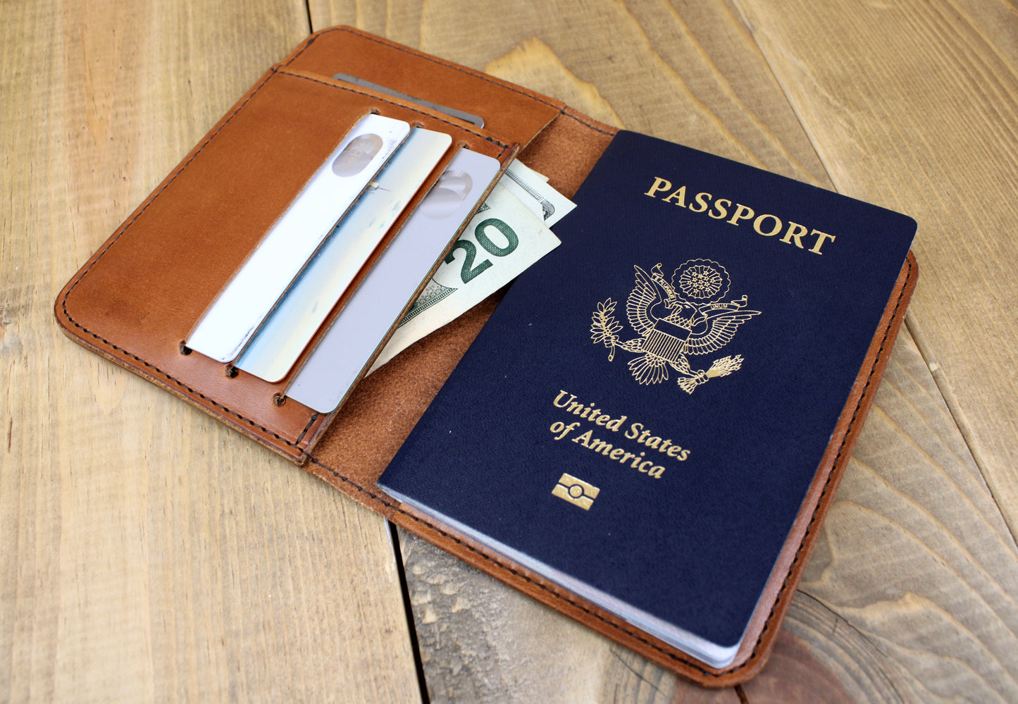 Handmade Leather Passport Wallet. Personalized leather passport. passport cover for men. leather passport wallet for women. 3rd anniversary leather gift. leather gift for men