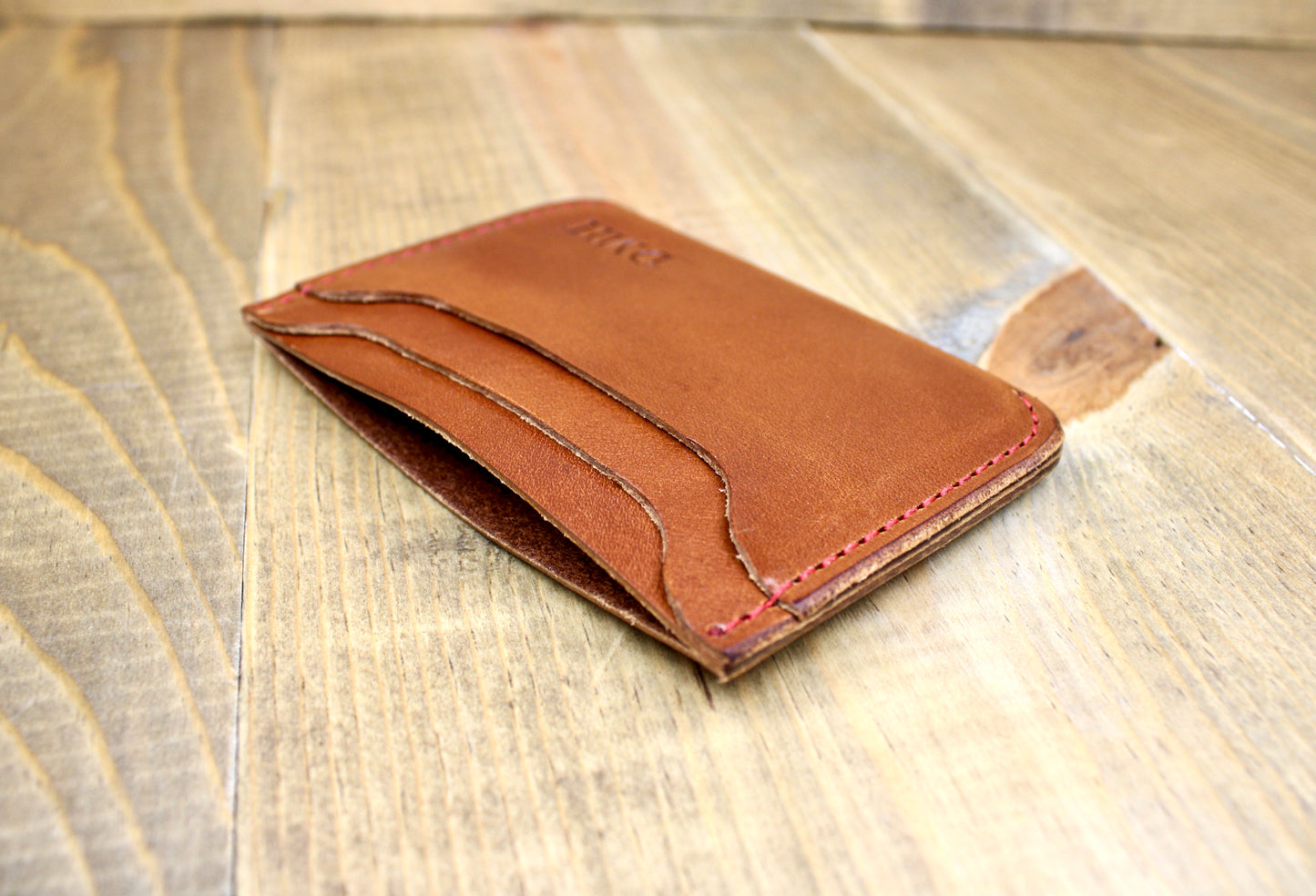 Slim Leather Handmade with Personalized. Front pocket leather wallet. handmade mens wallet. 3rd anniversary leather wallet. leather waller for men. anniversary gift men. card pocket wallet. business card wallet. business card holder.