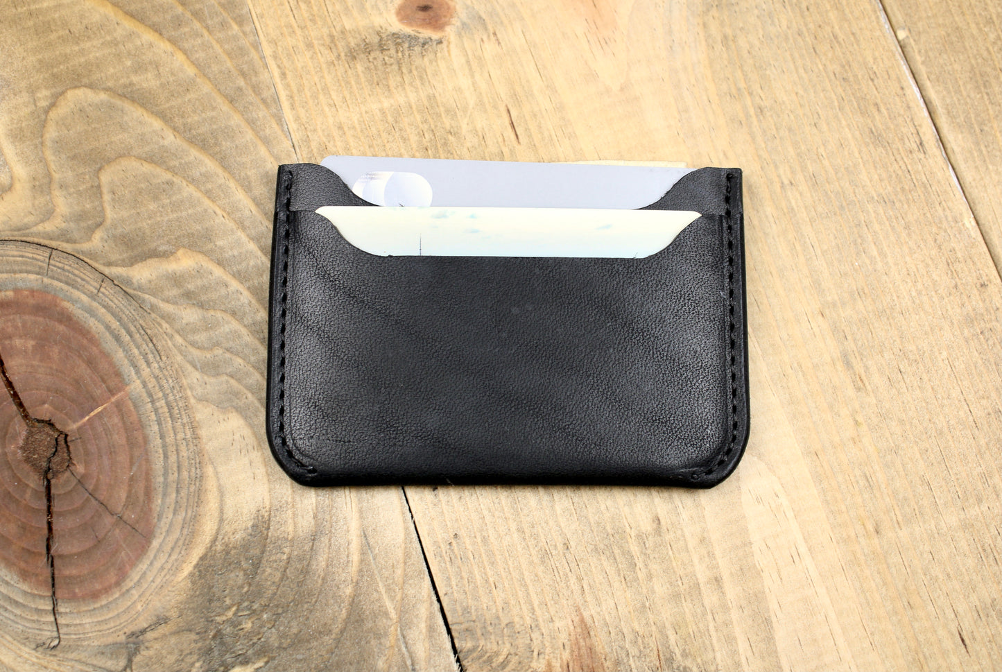 Slim Leather Handmade with Personalized. Front pocket leather wallet. handmade mens wallet. 3rd anniversary leather wallet. leather waller for men. anniversary gift men. card pocket wallet. business card wallet. business card holder.
