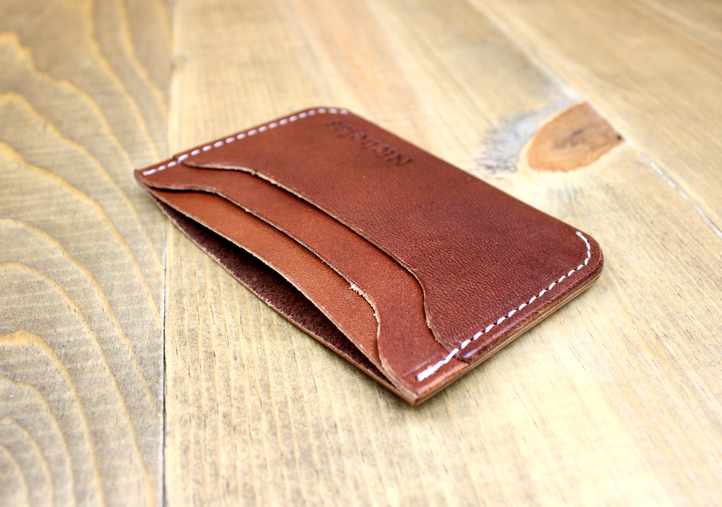 Slim Leather Handmade with Personalized. Front pocket leather wallet. handmade mens wallet. 3rd anniversary leather wallet. leather waller for men. anniversary gift men. card pocket wallet. business card wallet. business card holder.