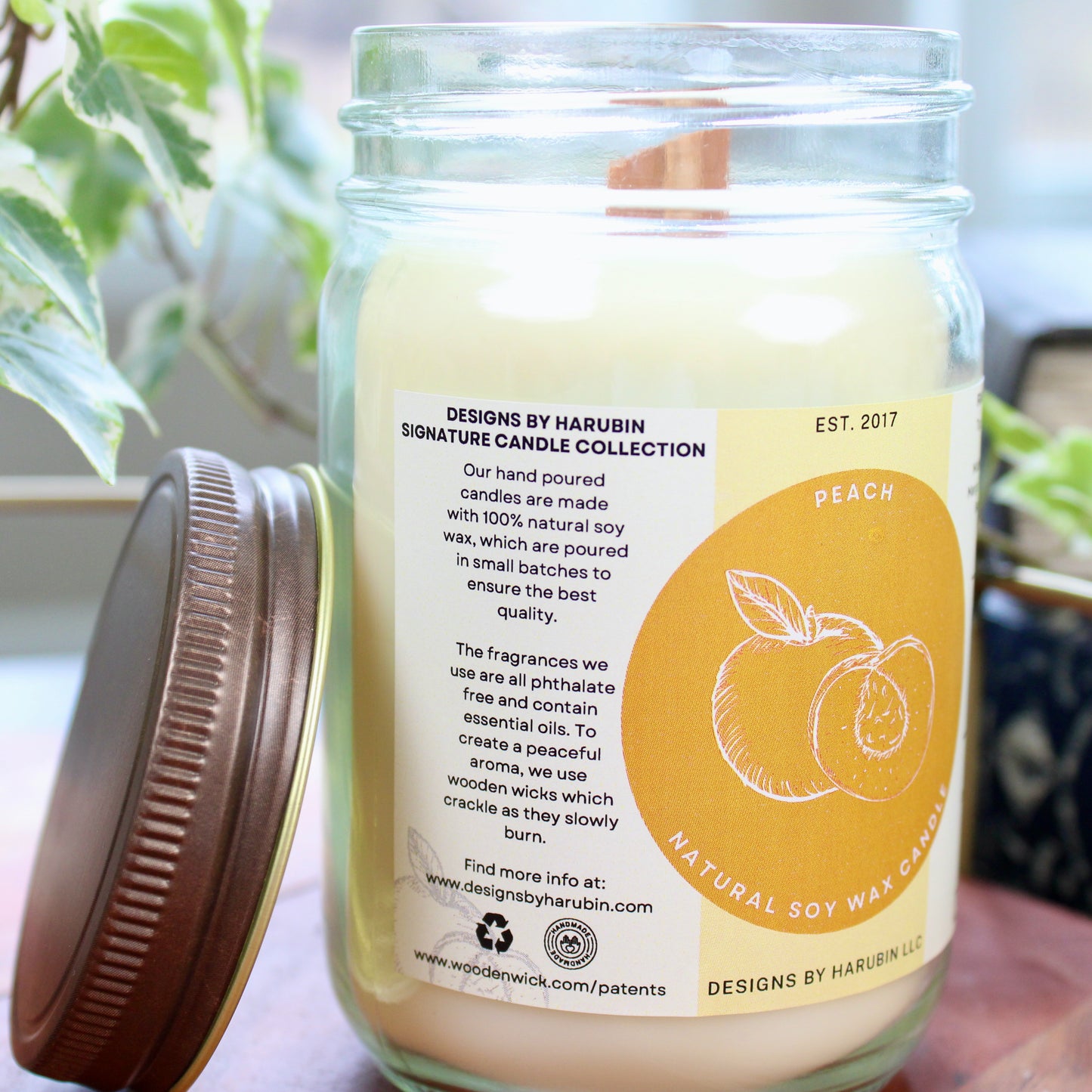 Peach Soy Candle