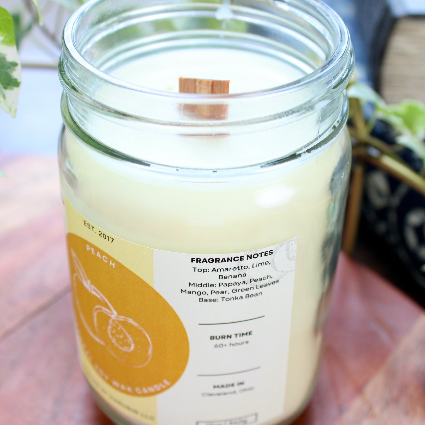 Peach Soy Candle