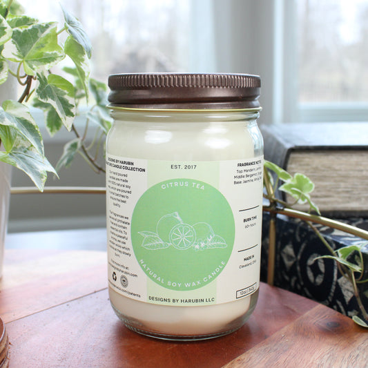 Citrus Tea Soy Candle