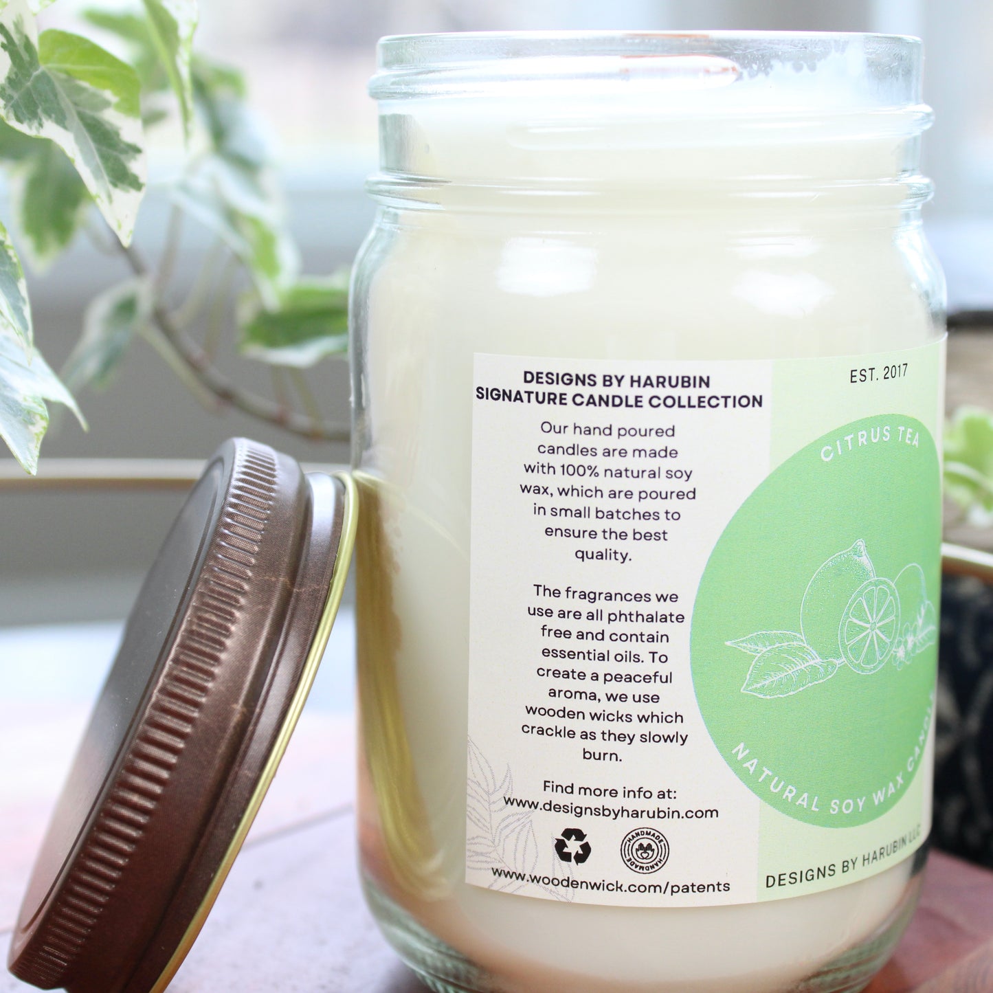 Citrus Tea Soy Candle