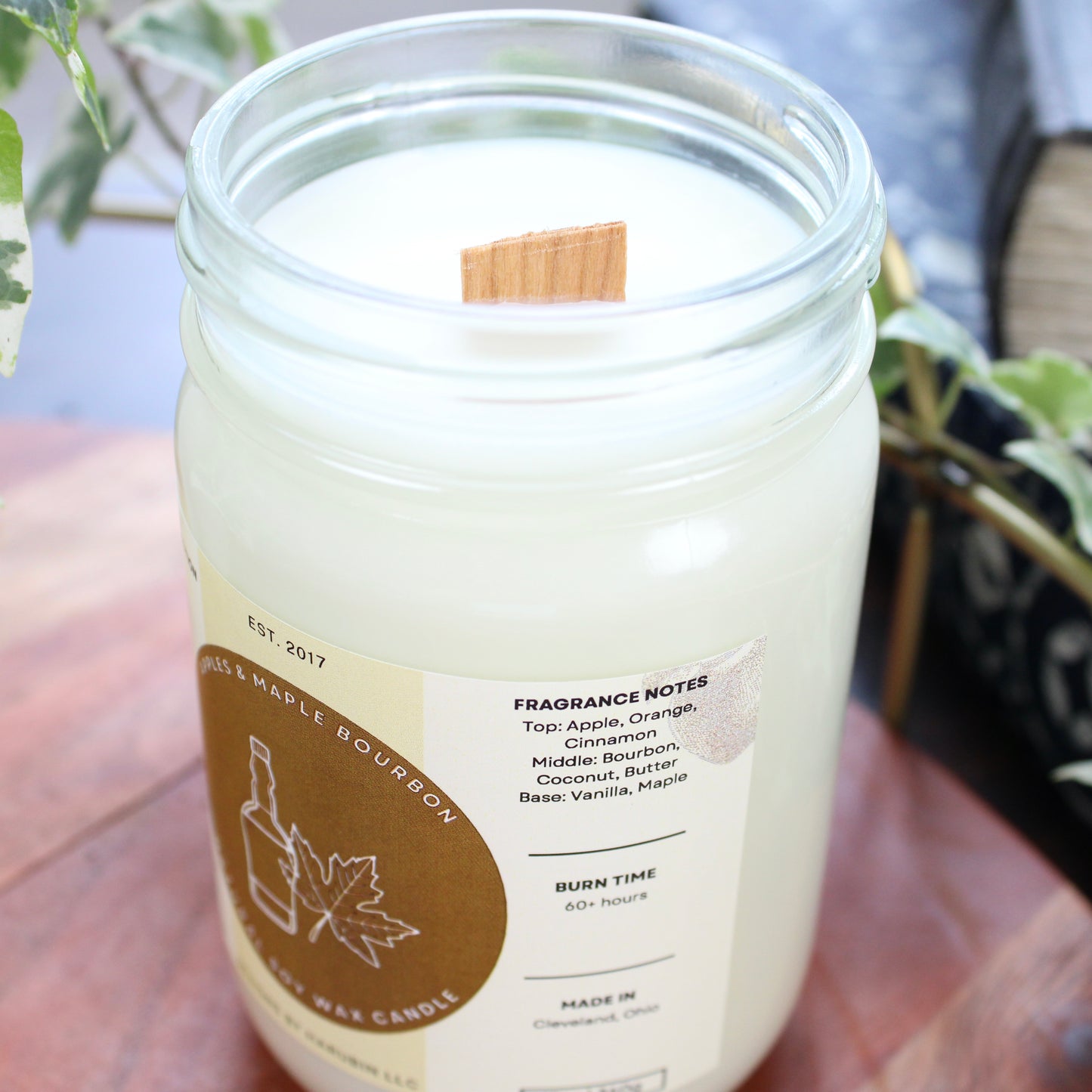 Apples & Maple Bourbon Soy Candle