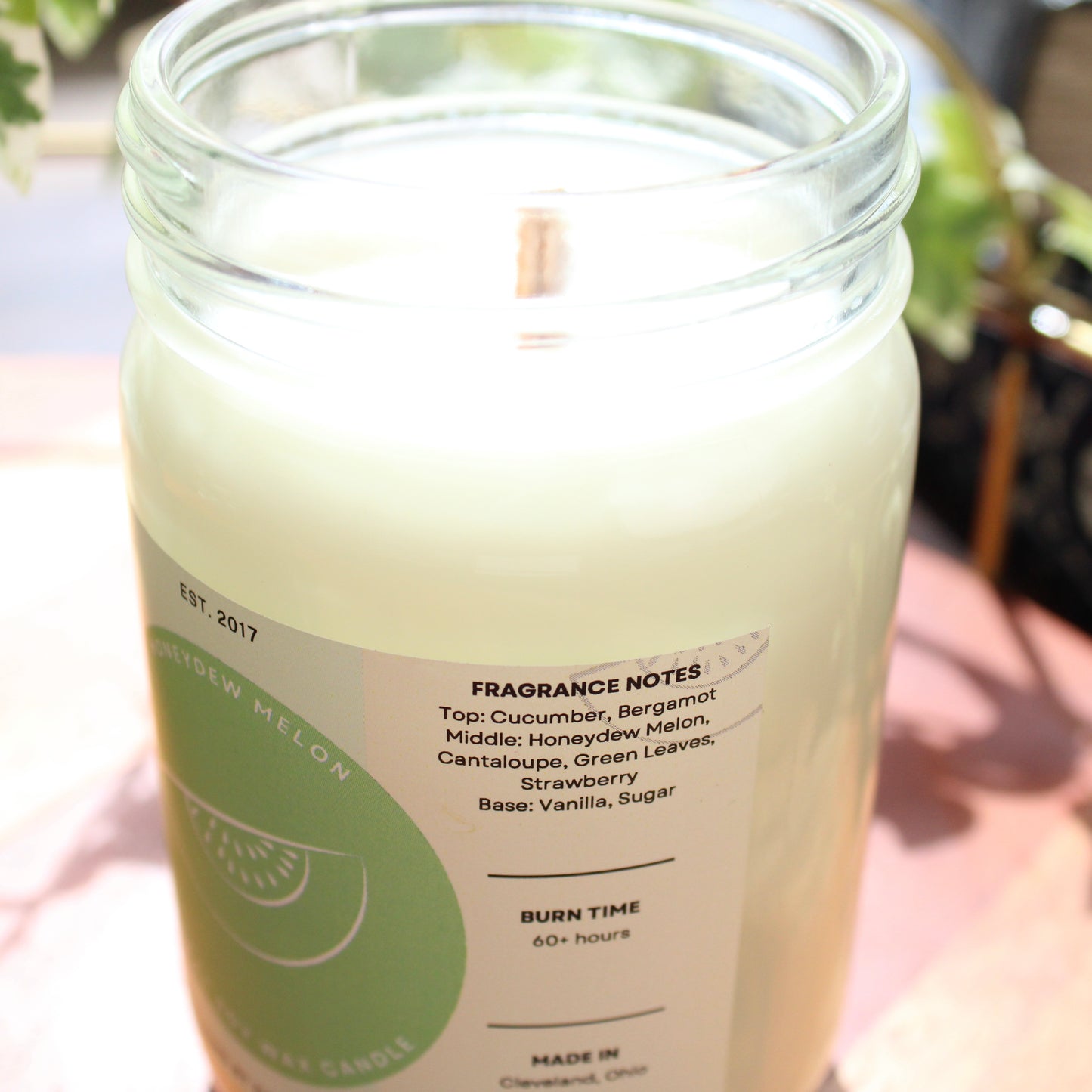 Honeydew Melon Soy Candle