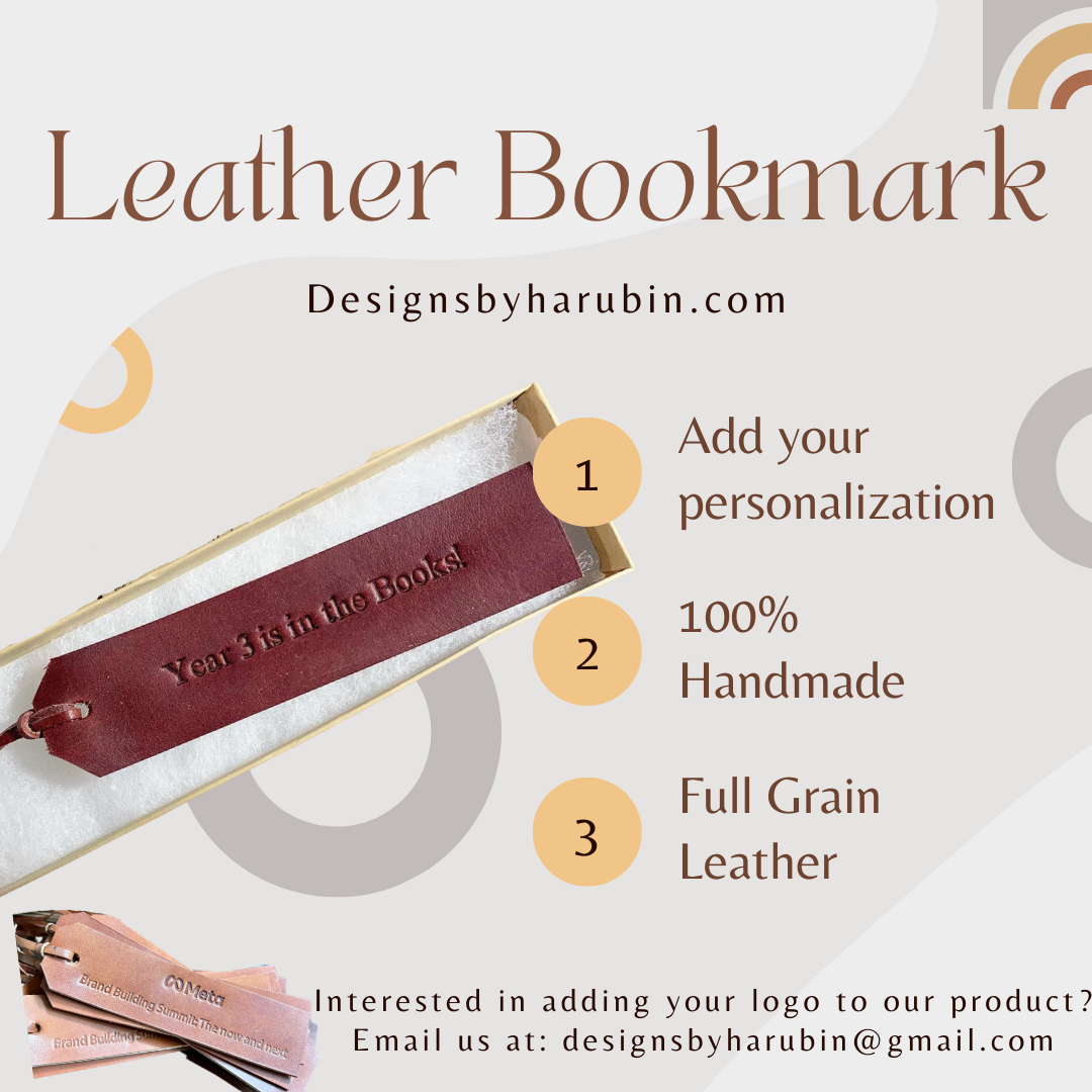 Leather Bookmark