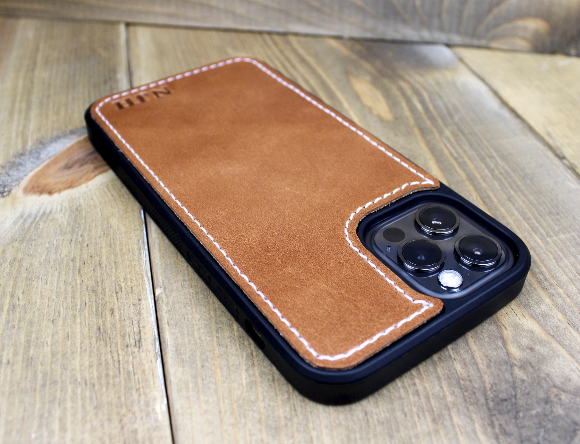 Iphone 13 Pro Max Brown Leather Case