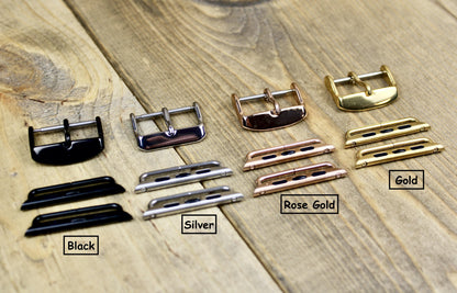 Black, Silver, Rose Gold, Gold Apple Watch Adapters