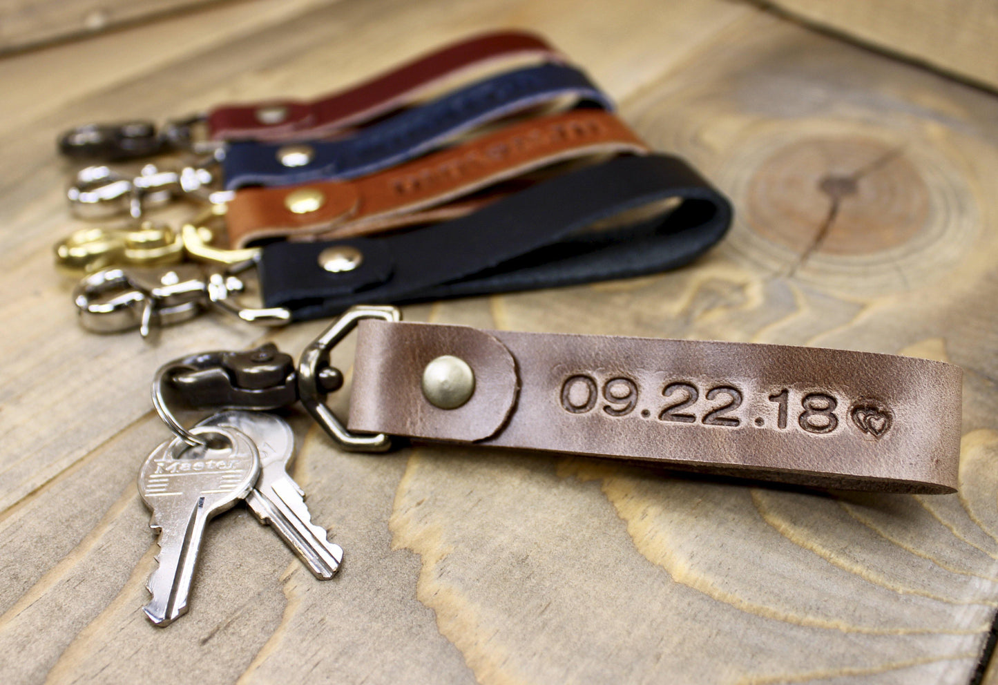 Leather Lanyard with Swivel Clasp - Designs By Harubin