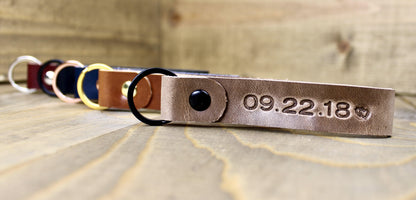 Leather Lanyard with Keyring - Designs By Harubin