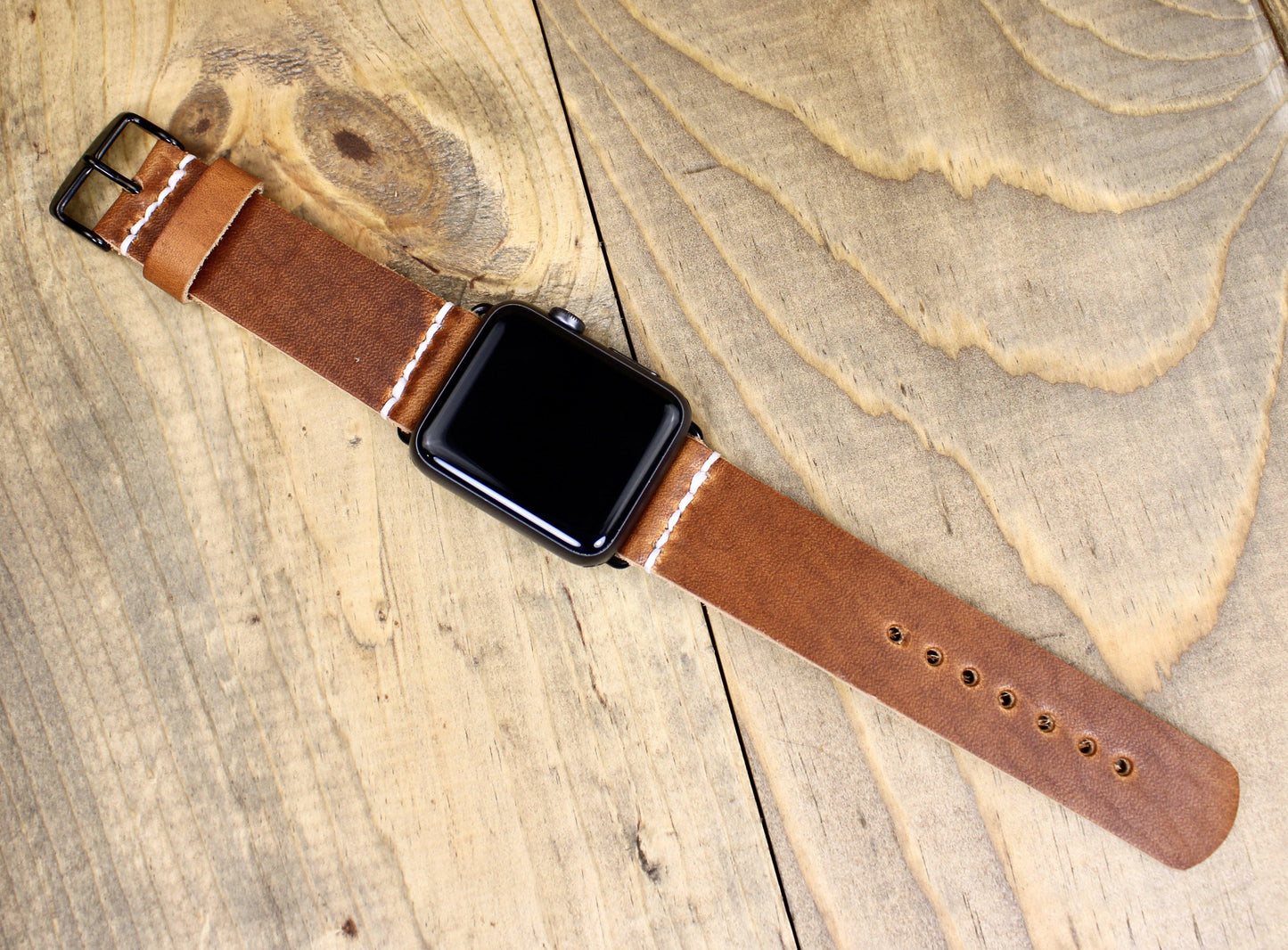 Burgundy Leather Apple Watch Band. Handmade Leather Apple Watch Strap. 38mm, 40mm, 41mm, 42mm. 44mm, 45mm leather Apple Watch band. Leather watch band for women or men. 3rd anniversary leather gift. Leather Accessory for Men. Leather gift for men or women. Leather watch strap for husband.