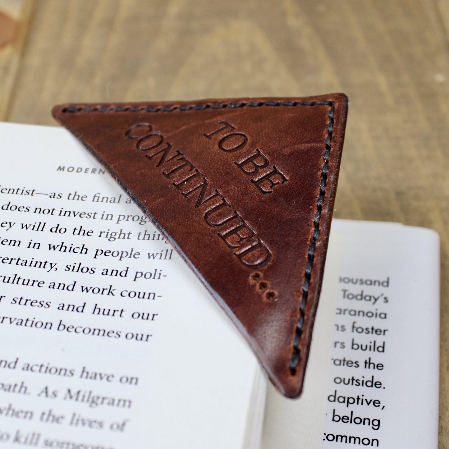 Leather Corner Bookmark - Designs By Harubin. Leather Bookmark for men or women, 3rd anniversary gift leather. book lover gift. Handmade leather bookmark. personalized leather bookmark for men or women. leather accessory. leather gift. handmade leather gift. leather gift for husband.