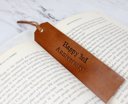 Personalized leather bookmark. Handmade leather bookmark. Custom made bookmark. leather gift for men. leather gift for women. book gift for men. booklover gift. graduation gift for men. gift for husband. leather accessory. 3rd anniversary leather gift.