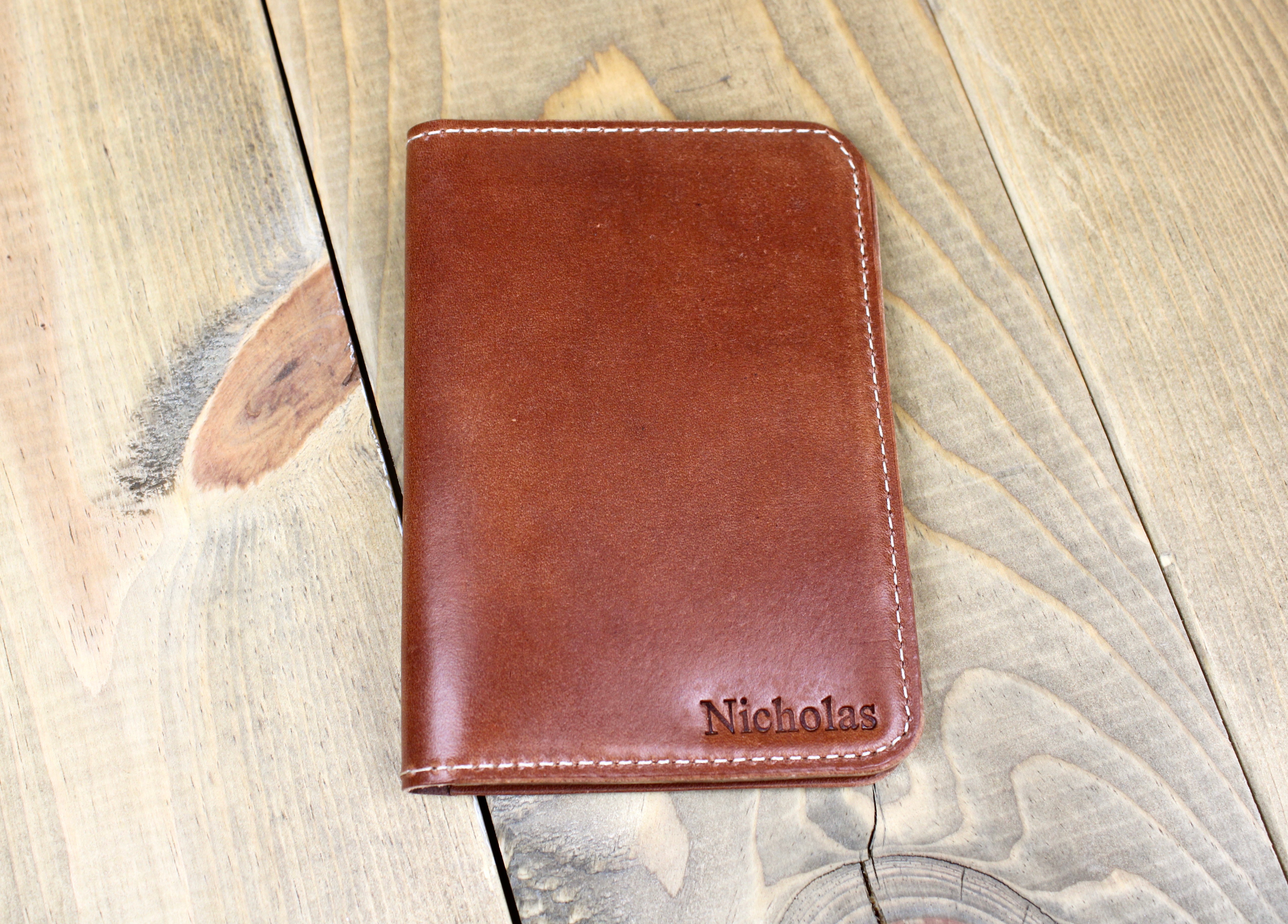 Tall Passport,Passport Wallet,Leather Passport top Wallet,Mens Wallet,Wallet Made in USA, Leather Wallet,mens leather wallet,handmade wallet