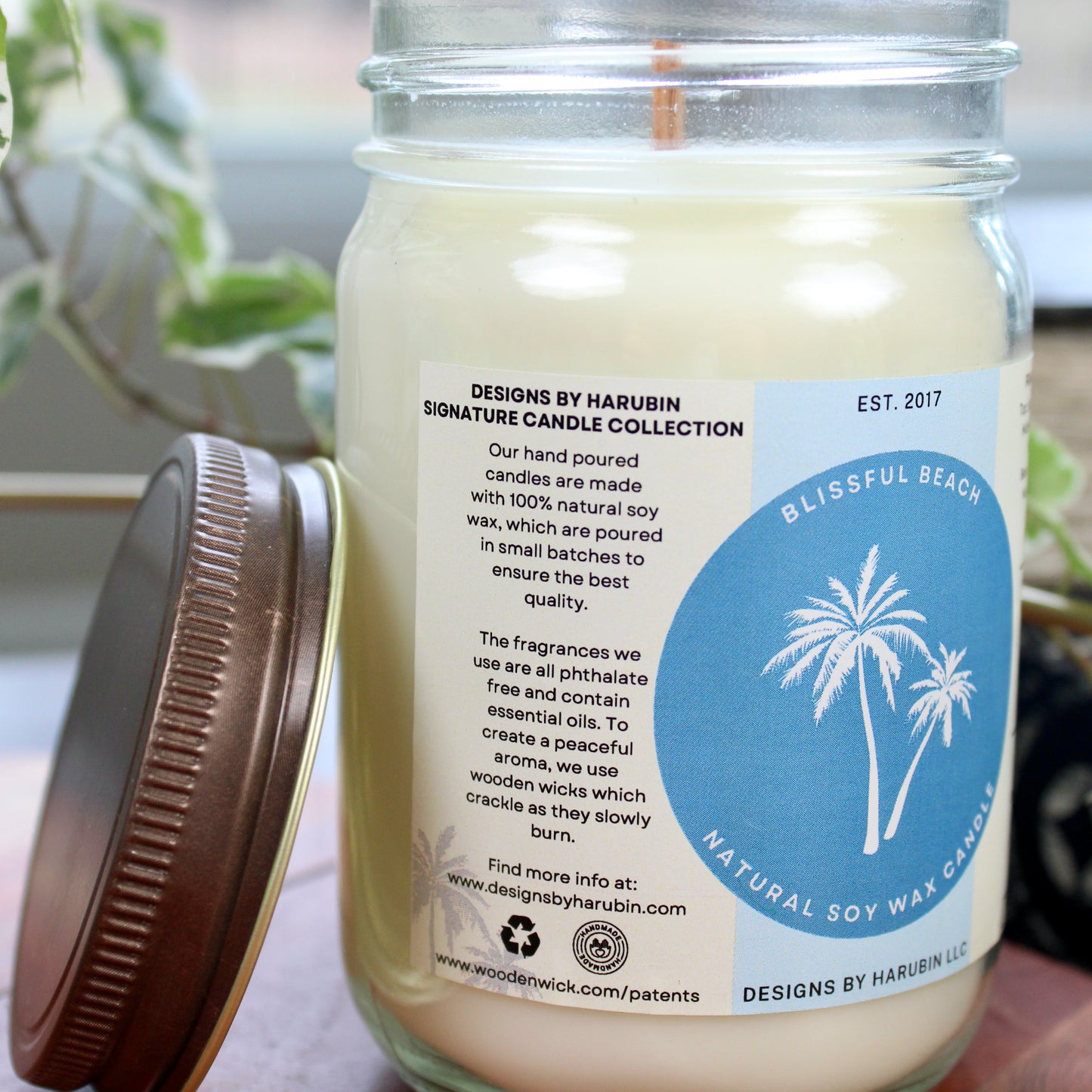 Blissful Beach Soy Candle