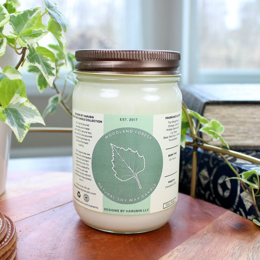 Woodland Forest Soy Candle