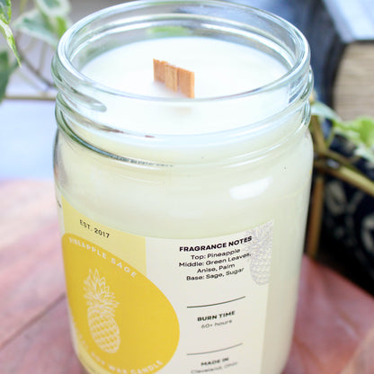 Pineapple Sage Soy Candle