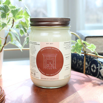 Christmas Hearth Soy Candle