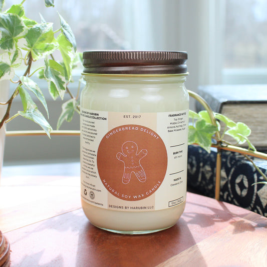 Gingerbread Delight Soy Candle