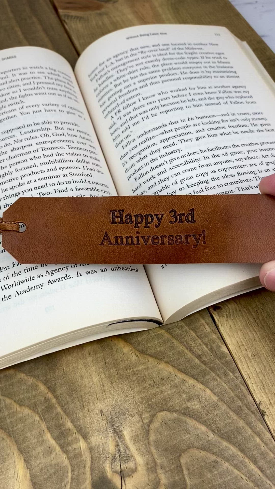 Personalized leather bookmark. Handmade leather bookmark. Custom made bookmark. leather gift for men. leather gift for women. book gift for men. booklover gift. graduation gift for men. gift for husband. leather accessory. 3rd anniversary leather gift.