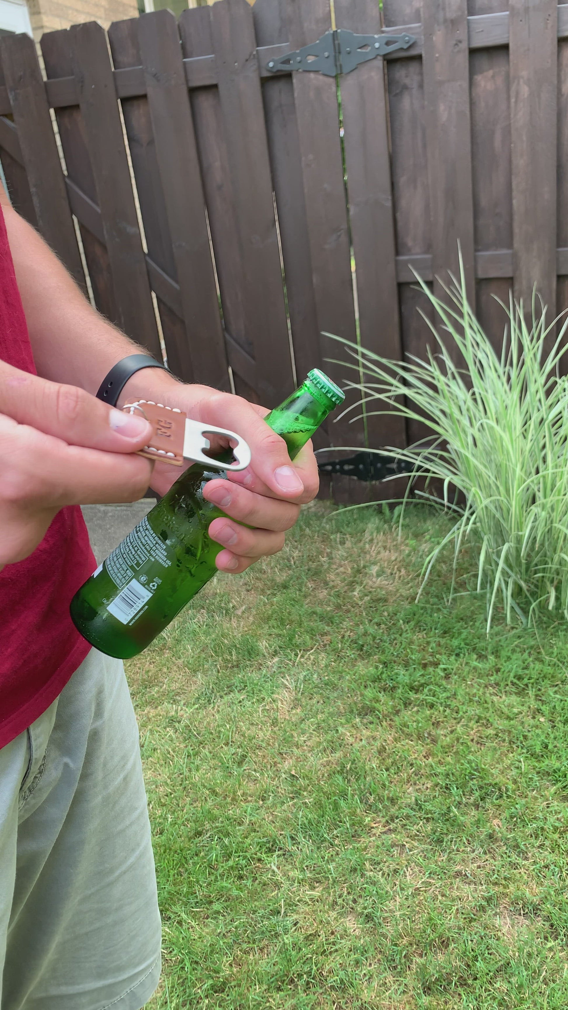 Bottle Opener Key Fob – Colladay Leather